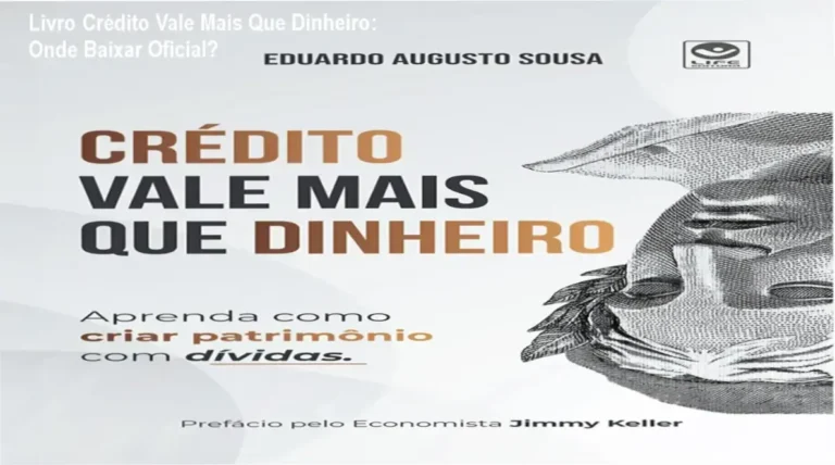 Livro Crédito Vale Mais Que Dinheiro: Onde Baixar Oficial? 12 Capa do livro Crédito Vale Mais Que Dinheiro sobre fundo com ícone de download