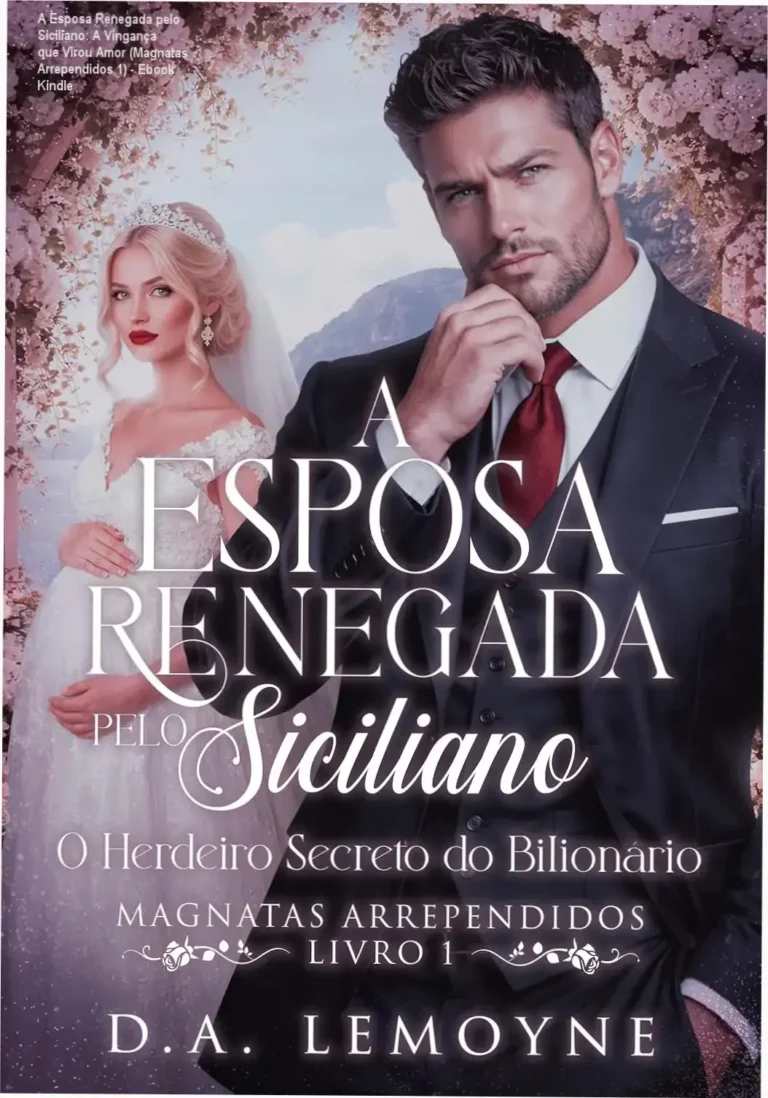 A Esposa Renegada pelo Siciliano: A Vingança que Virou Amor (Magnatas Arrependidos 1) - Ebook Kindle 8 Capa do livro 'A Esposa Renegada pelo Siciliano: A Vingança que Virou Amor' com destaque para o título e personagens principais.