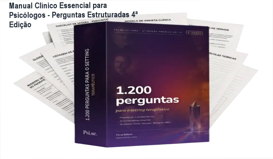 Abreta página mostrando perguntas clínicas organizadas por escolas teóricas com destaque para as versões técnica e adaptada ao paciente
