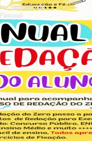 Manual de Redação do Aluno - Redação do Zero Passo a Passo - Prof. Pascoal