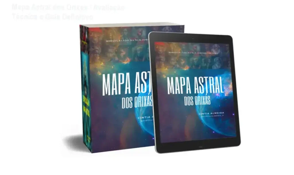Mapa Astral dos Orixás mostrando a conexão espiritual personalizada feita por sacerdotes