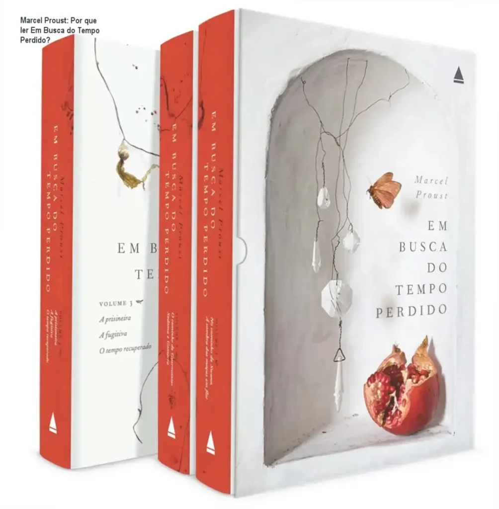 Marcel Proust: Por que ler Em Busca do Tempo Perdido? 1 Capa dura do box de Em Busca do Tempo Perdido de Marcel Proust, edição Nova Fronteira