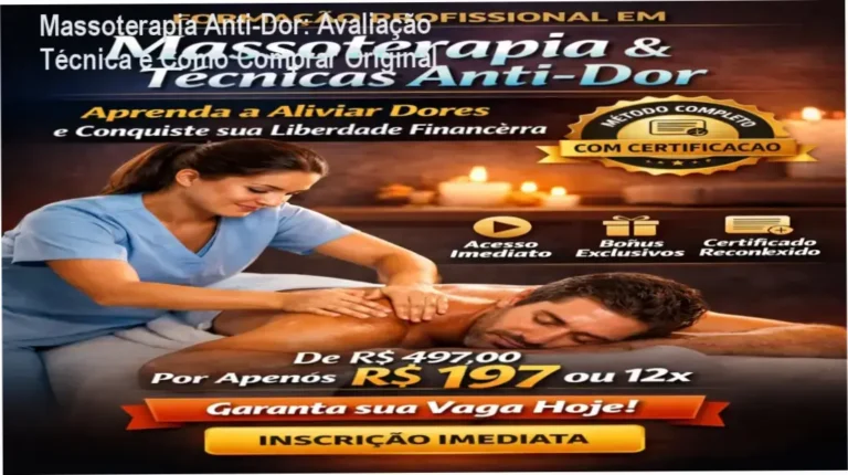 Imagem ilustrando a Formação Profissional em Massoterapia e Técnicas Anti-Dor do Prof. Enf. Wendel José