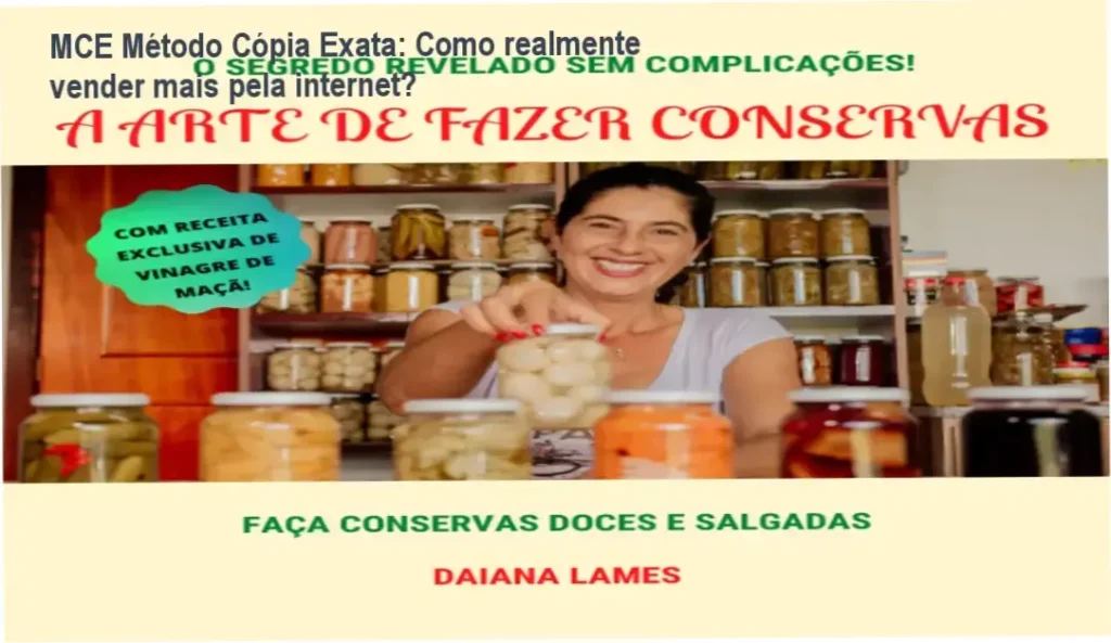 MCE Método Cópia Exata: Como realmente vender mais pela internet? 1 Imagem do selo do MCE - Método Cópia Exata com destaque para o nome da produto e o texto 'Acesso Oficial'