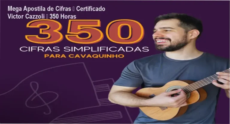 Mega Apostila de Cifras Victor Cazzoli – certificado de conclusão