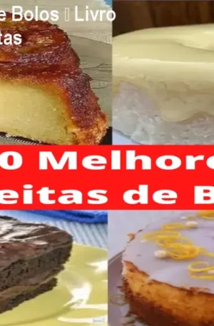 Melhores Receitas de Bolos – Livro Digital com 50 Receitas