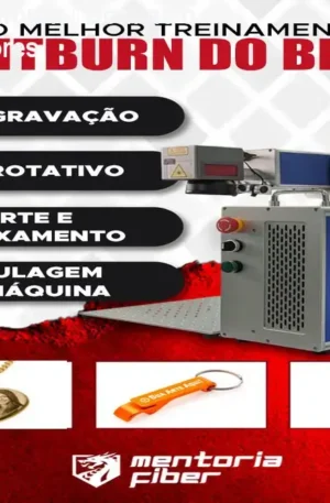 Mentoria Fiber Lightburn – Domine o Laser com 10k Vetores
