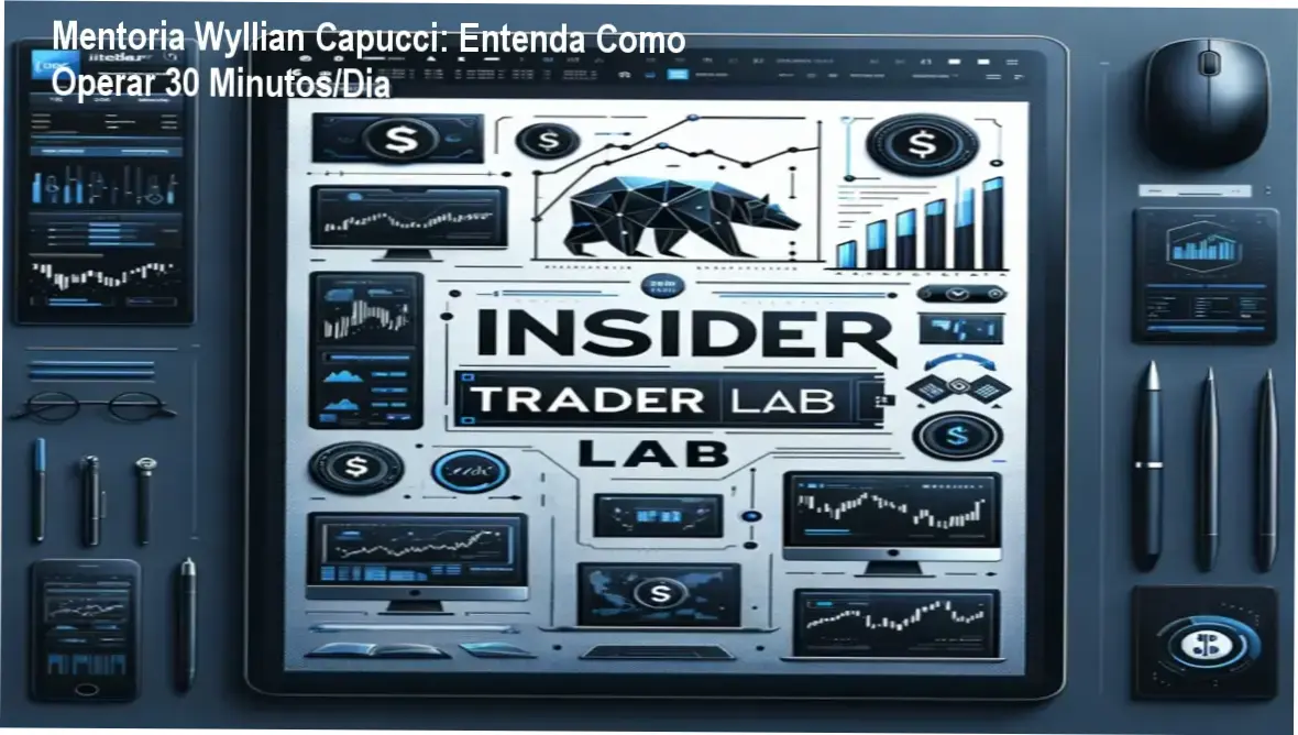 Mentoria Wyllian Capucci: Entenda Como Operar 30 Minutos/Dia 1 Wyllian Capucci, mentor especializado em análise macroeconômica e estratégias de opções, demonstrando técnicas de trading institucional.