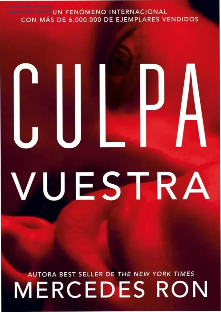 Capa do eBook Culpa Vuestra de Mercedes Ron, romance dramático