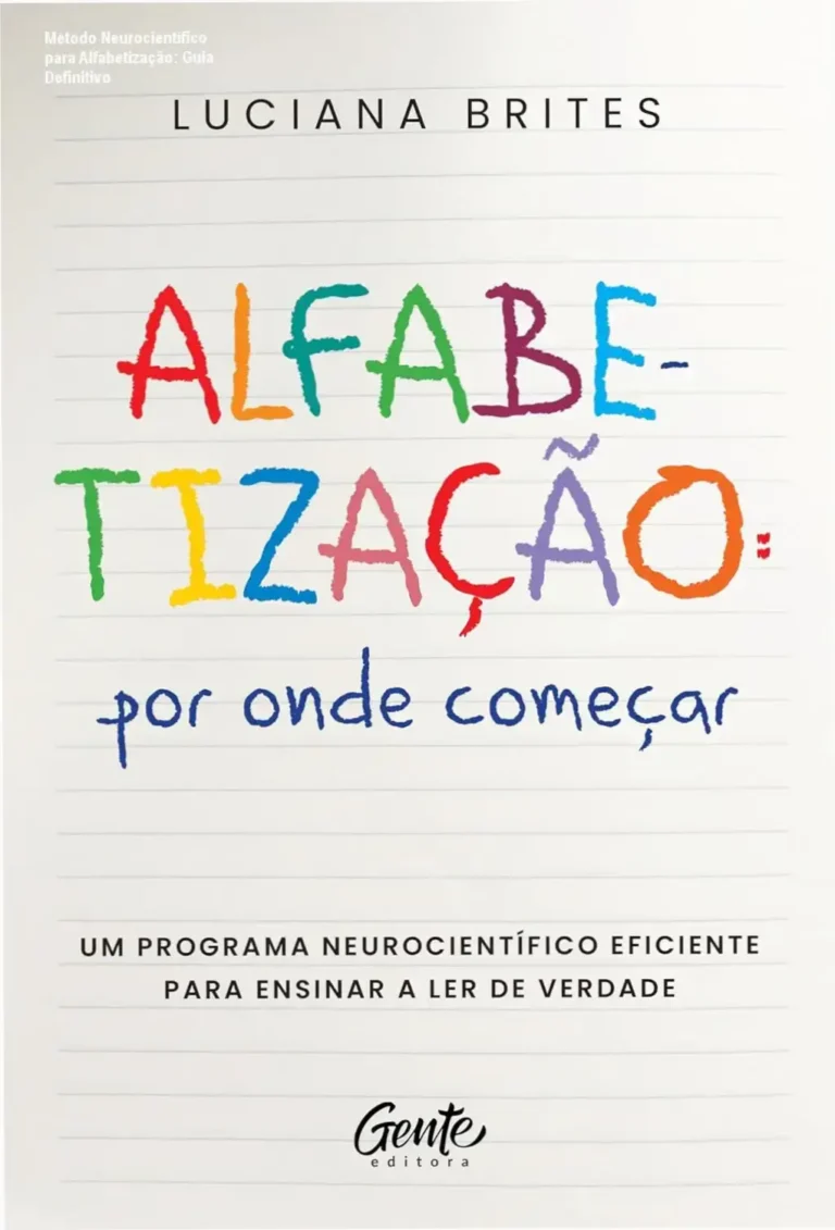 Método Neurocientífico para Alfabetização: Guia Definitivo 6 Capa do ebook 'Método Neurocientífico para Alfabetização' com texto destacado