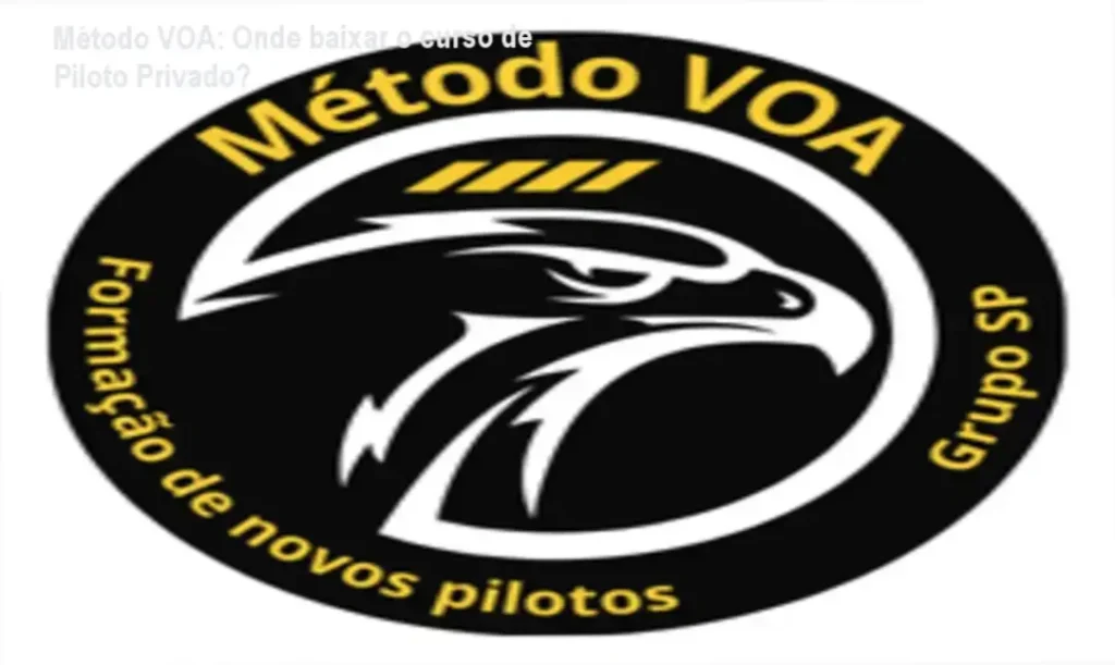 Método VOA: Onde baixar o curso de Piloto Privado? 1 Imagem mostrando a página de download oficial do Método VOA para Piloto Privado