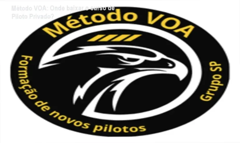 Imagem mostrando a página de download oficial do Método VOA para Piloto Privado