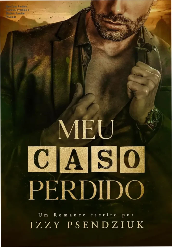 Capa do ebook de 'Meu Caso Perdido', mostrando Marête e Marcos face a face em um encontro dramático