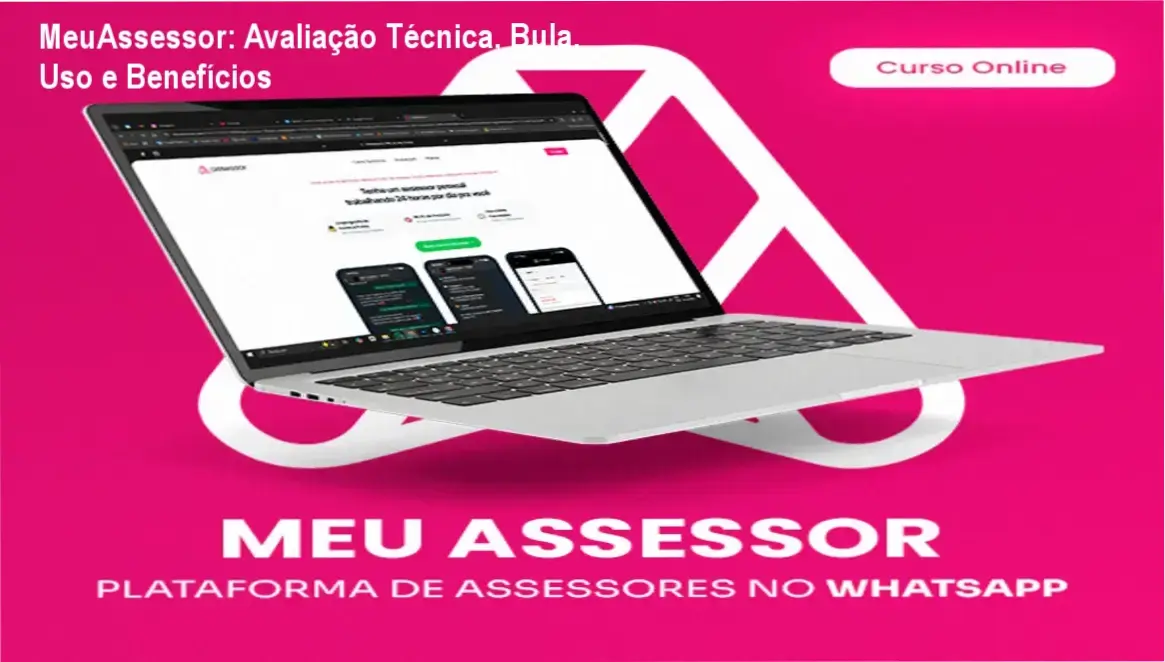 MeuAssessor: Avaliação Técnica, Bula, Uso e Benefícios 1 Captura de tela do MeuAssessor mostrando registro de despesas via WhatsApp