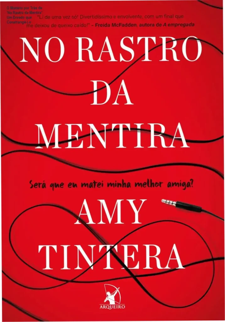 O Mistério por Trás de 'No Rastro da Mentira': Um Enredo que Constrangê-Lo 1 Capa do livro 'No Rastro da Mentira' com destaque para Lucy e a cena crime