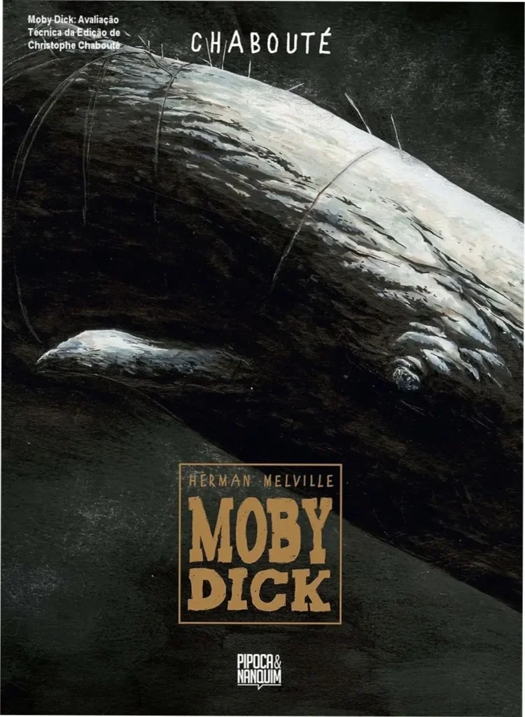 Moby Dick: Avaliação Técnica da Edição de Christophe Chabouté 1 Capa da edição exclusiva de Moby Dick em quadrinhos por Christophe Chabouté