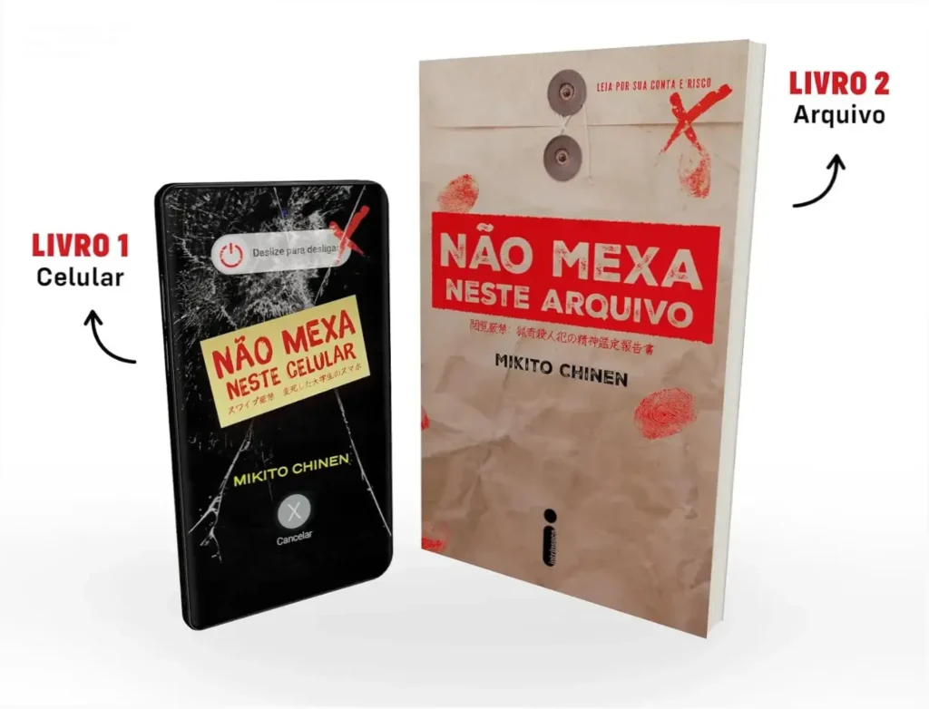Dossiê Definitivo: Não Mexa – Terror Cirúrgico em 2 Volumes 1 Pacote eletrônico da série "Não Mexa" com itens de terror e ambiente de celular