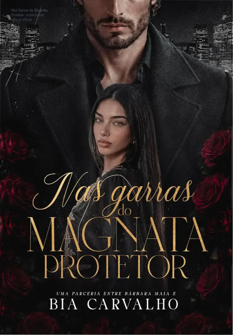 Nas Garras do Magnata Protetor: onde baixar eBook oficial 1 Capa do eBook Nas Garras do Magnata Protetor com os personagens Luther e Samaya