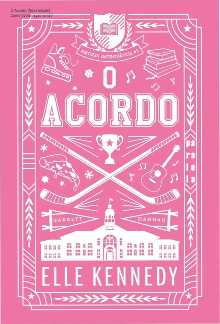 Capa do livro O Acordo (Nova edição) – romance jovem adulto