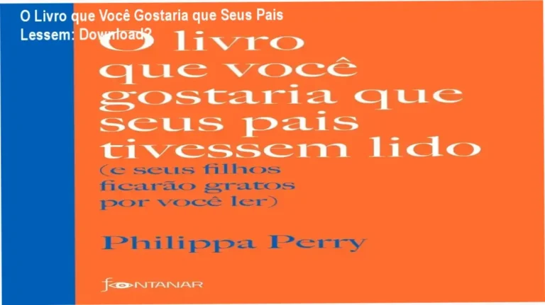 Capa do livro de Philippa Perry sobre educação parental e conexão familiar