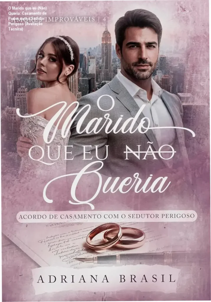 Capa do livro O Marido que eu (Não) Queria de Adriana Brasil, romance de sedução e poder.