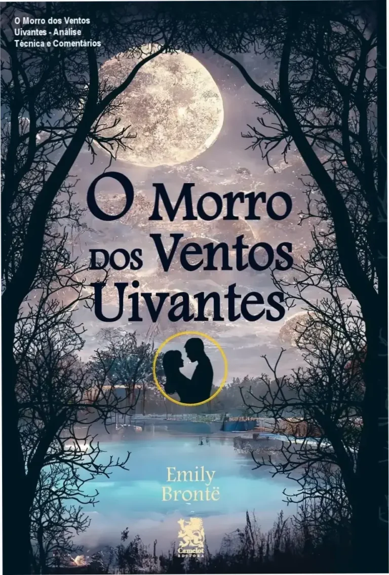 Capa do livro O Morro dos Ventos Uivantes por Emily Brontë