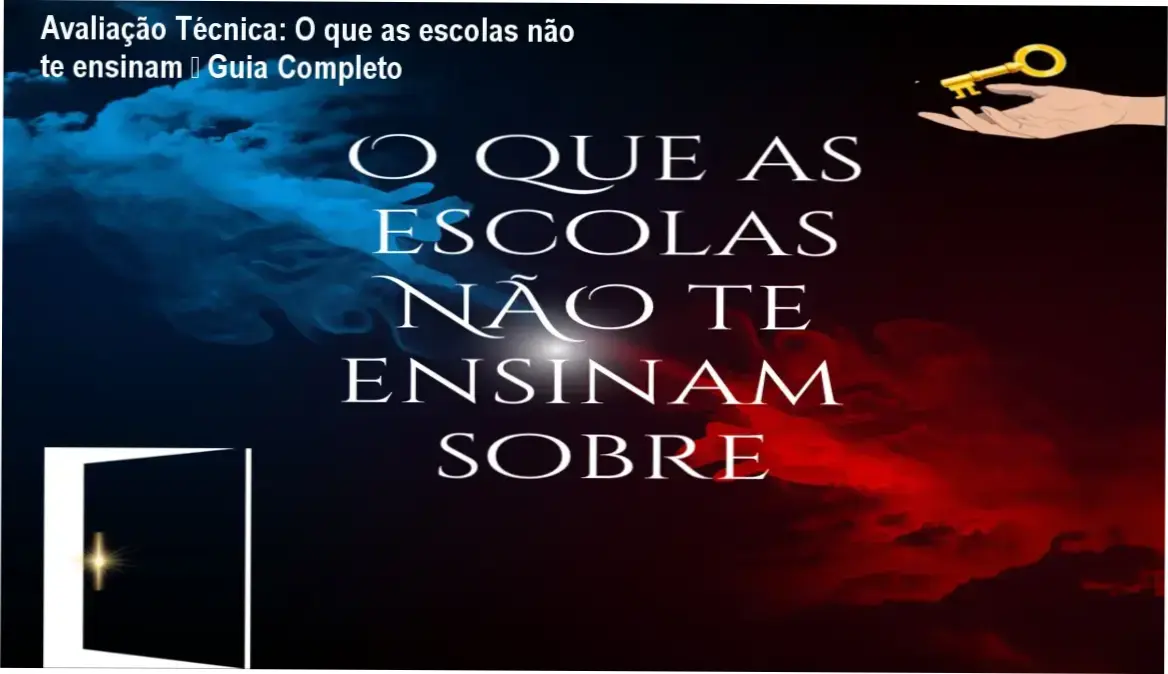 Avaliação Técnica: O que as escolas não te ensinam – Guia Completo 1 Capa do curso O que as escolas não te ensinam sobre, mostrando mapa de autoconhecimento