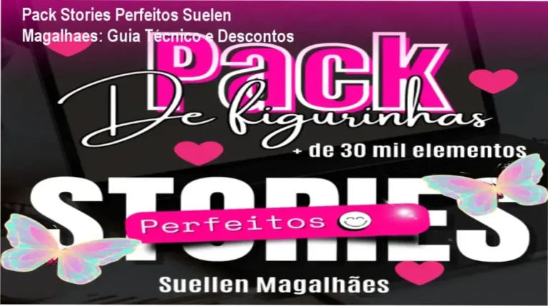 Pack Stories Perfeitos de Suelen Magalhaes com elementos gráficos para Instagram