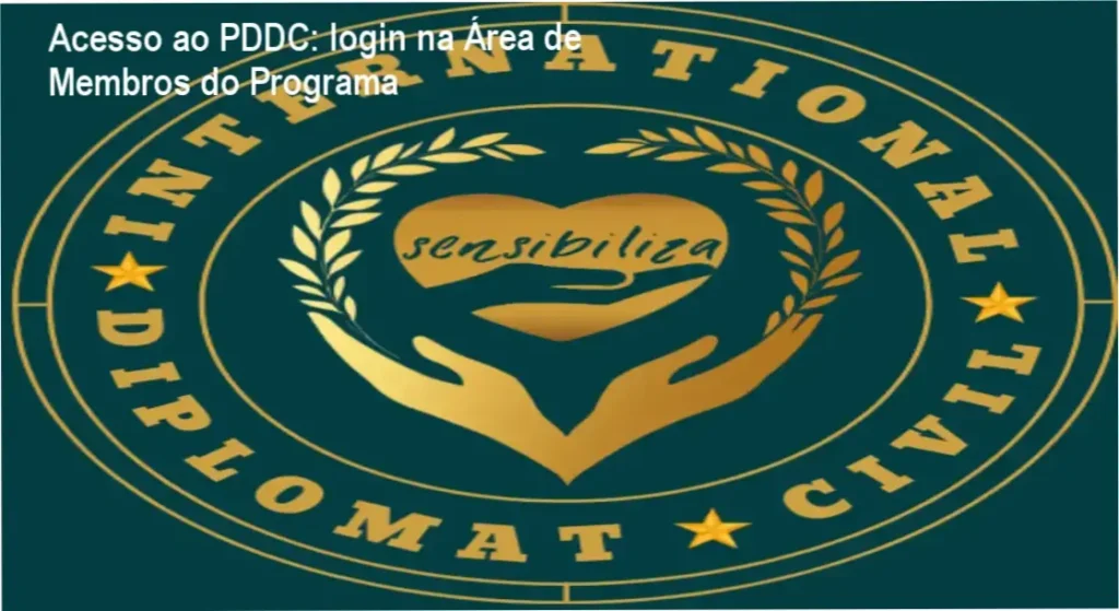 PDDC Sensibiliza login área de membros plataforma do aluno