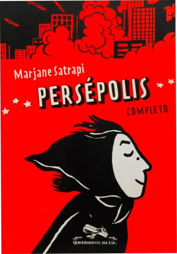 Persépolis Completo – Onde Baixar? É Grátis? 1 Capa da edição completa de Persépolis em português, mostrando o livro de Marjane Satrapi
