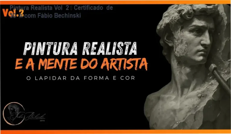 Pintura Realista e a Mente do Artista – Volume 2 certificado por Fábio Bechinski
