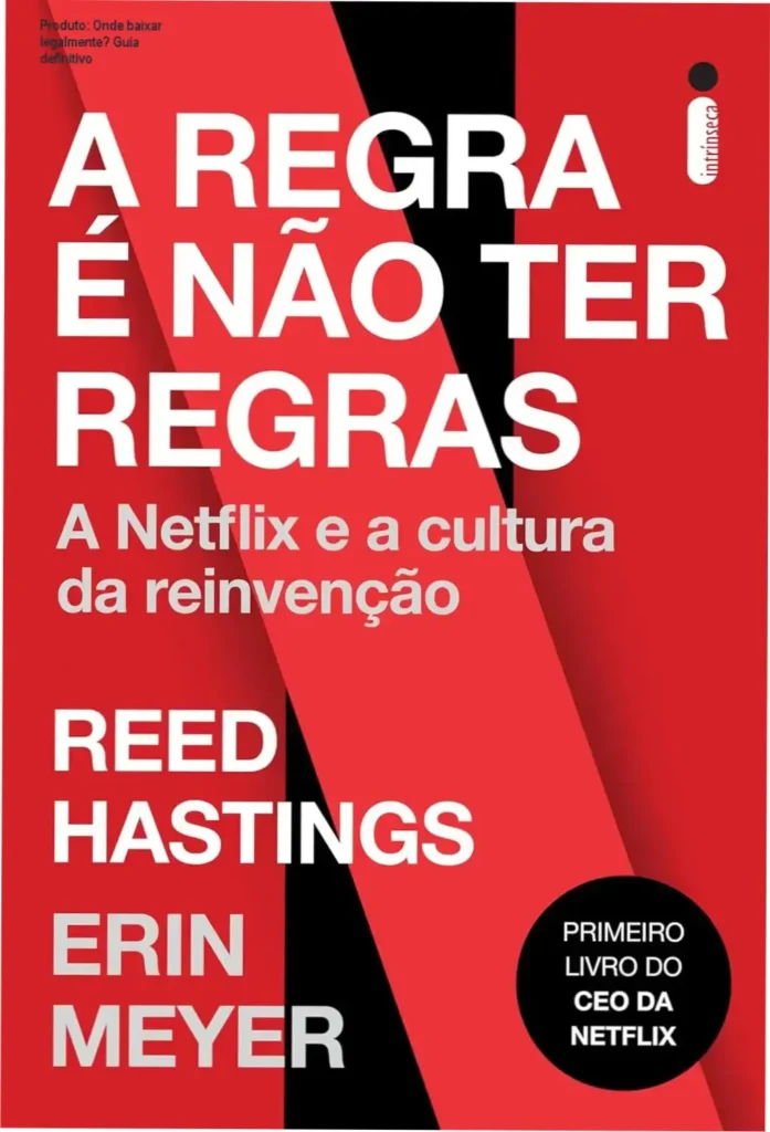 Produto: Onde baixar legalmente? Guia definitivo 1 Capa do livro 'A regra é não ter regras' mostrando título e autor, representando a busca por download oficial