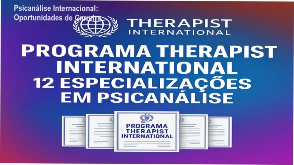 Formação Internacional em Psicanálise Clínica – carreira e aplicação prática