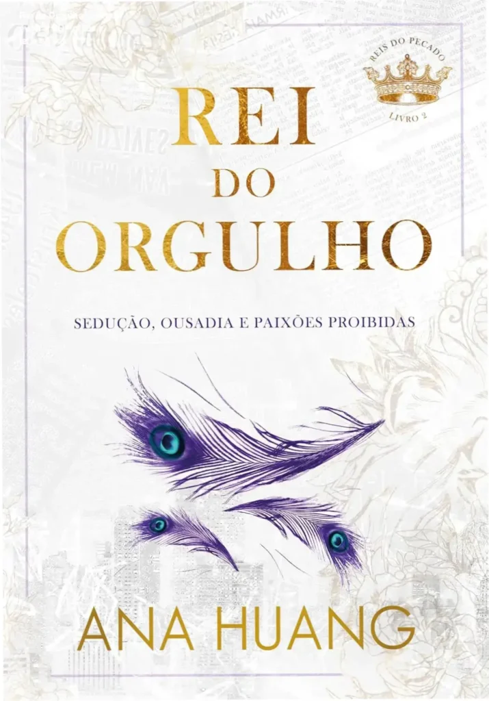 Capa do livro Rei do Orgulho de Ana Huang com elementos da estética old money e artsy