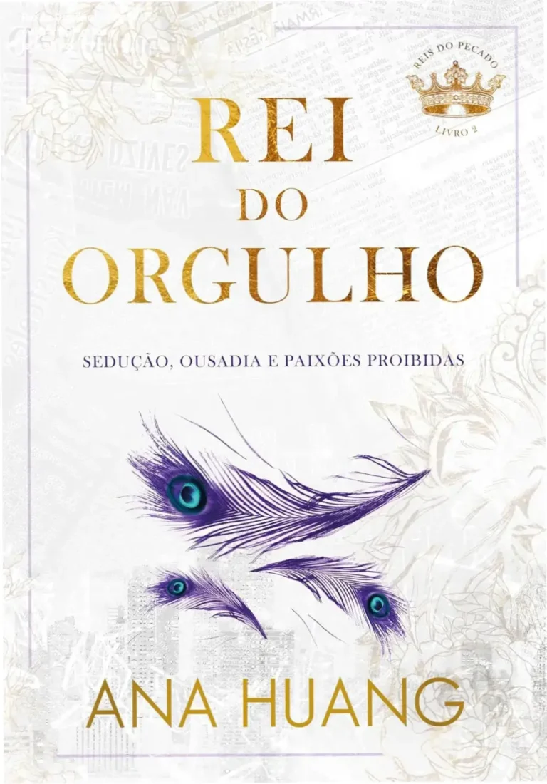 Capa do livro Rei do Orgulho de Ana Huang com elementos da estética old money e artsy