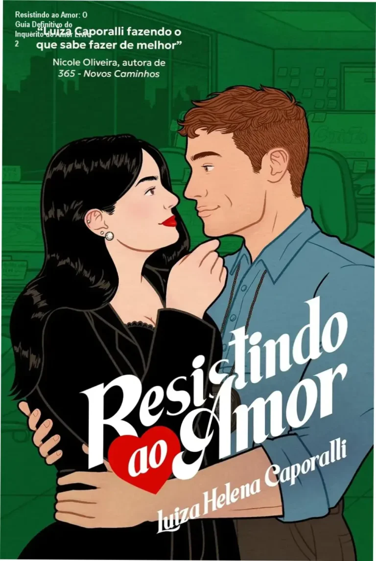 Resistindo ao Amor: O Guia Definitivo do Inquérito do Amor Livro 2 10 Capa do livro Resistindo ao Amor: Mistério, suspense e romance entre Gabriele Brandini e Bruno Moreira.