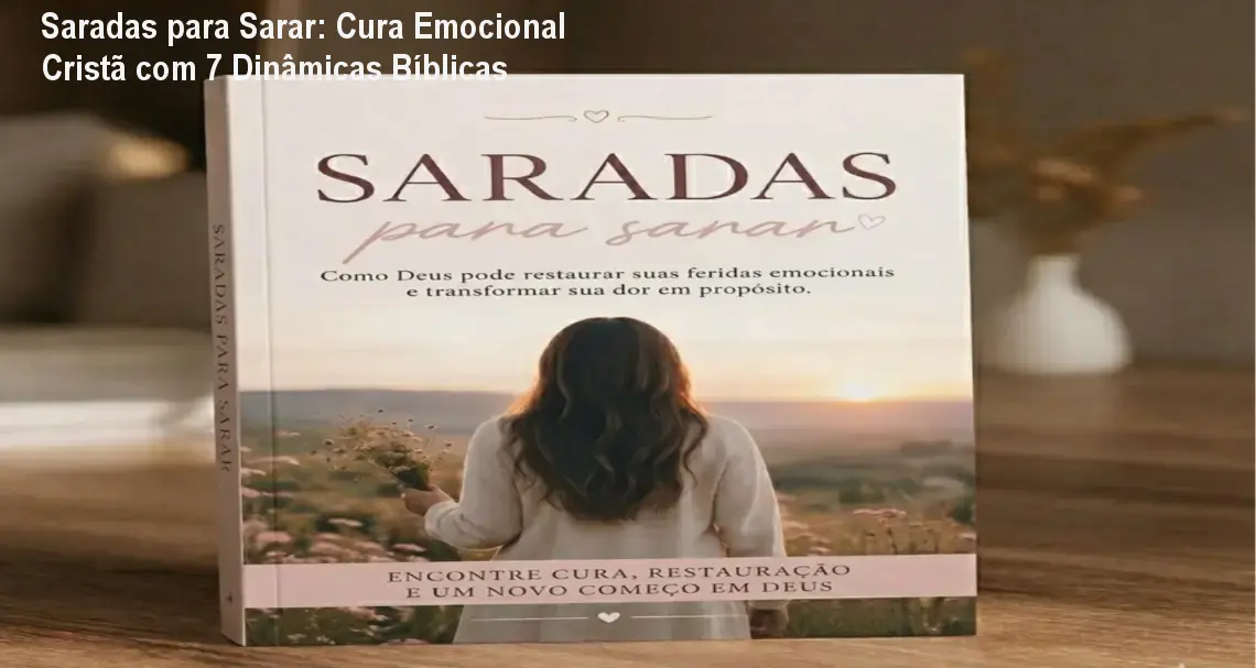 Saradas para Sarar: Cura Emocional Cristã com 7 Dinâmicas Bíblicas 1 Saradas para Sarar: Cura Emocional Cristã com 7 Dinâmicas Bíblicas