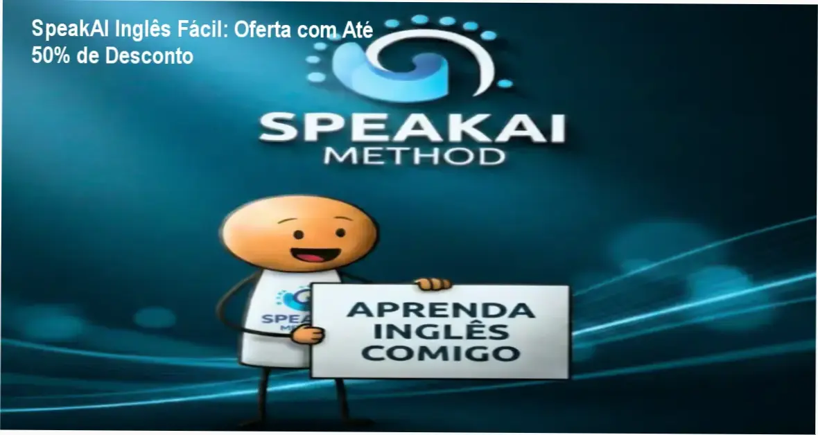 SpeakAI Inglês Fácil - oferta com desconto e economia na compra