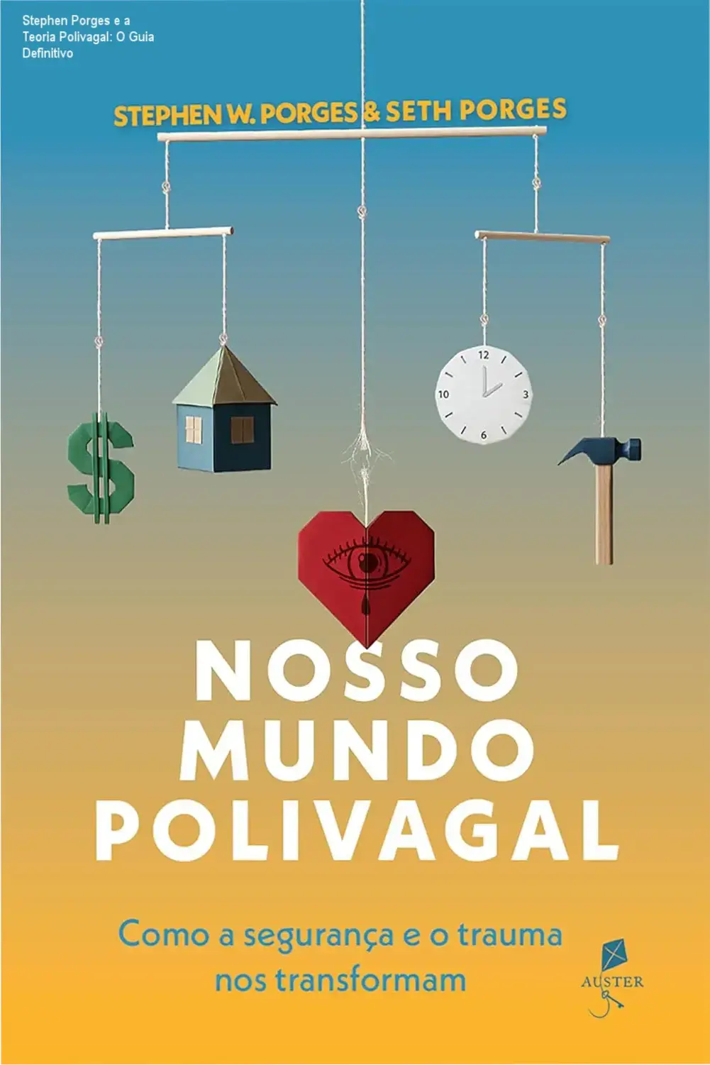 Stephen Porges e a Teoria Polivagal: O Guia Definitivo 1 Capa do livro Nosso Mundo Polivagal de Stephen Porges detalhando a relação entre segurança e trauma