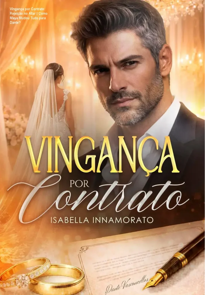 Vingança por Contrato: Rejeição no Altar – Como Maya Mudou Tudo para Dante? 1 Capa do eBook Vingança por Contrato: Rejeição no Altar, mostrando uma mulher forte ao lado da filha Maya, simbolizando esperança e resistência.