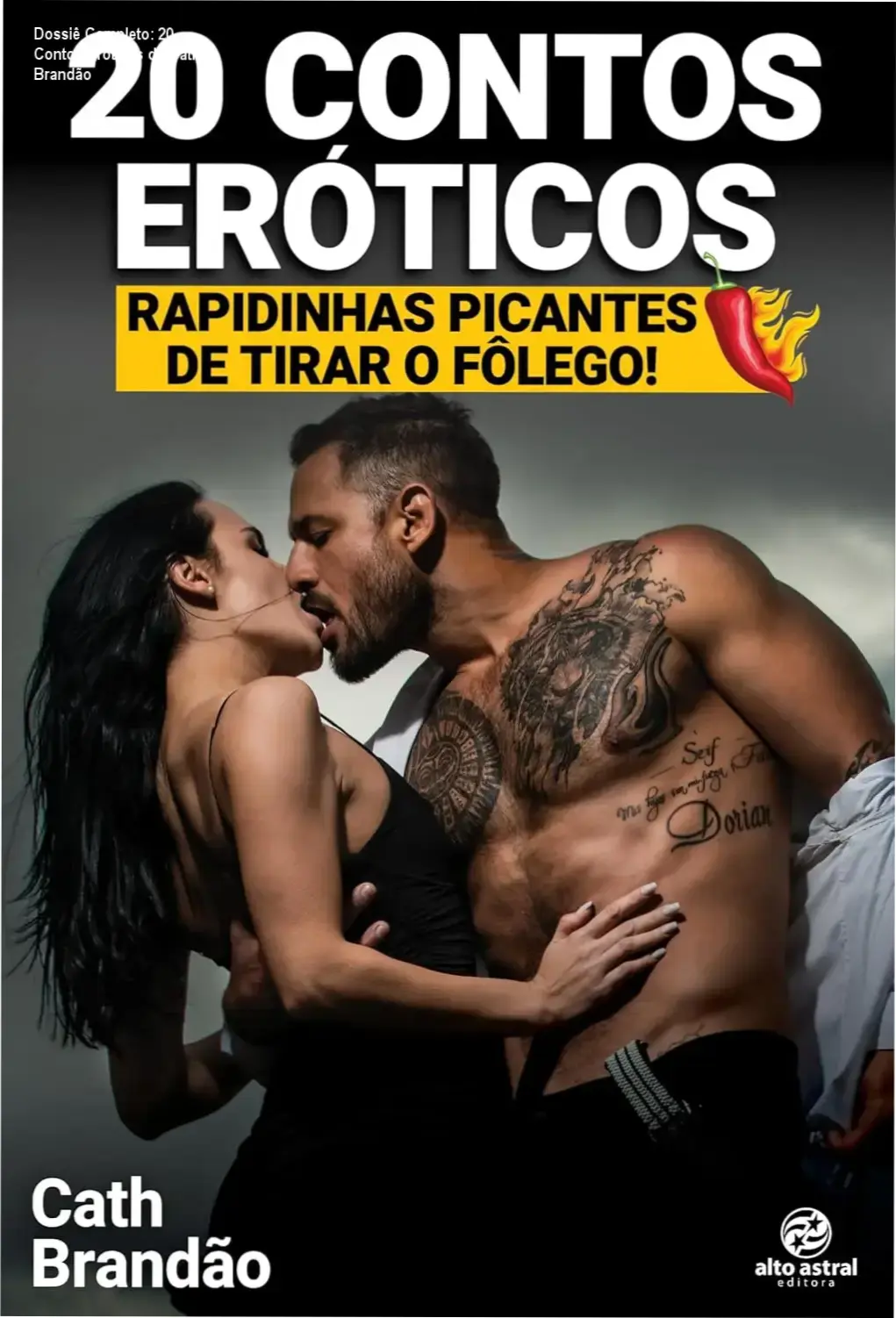 Capa do eBook 20 contos eróticos de Cath Brandão em um dispositivo digital