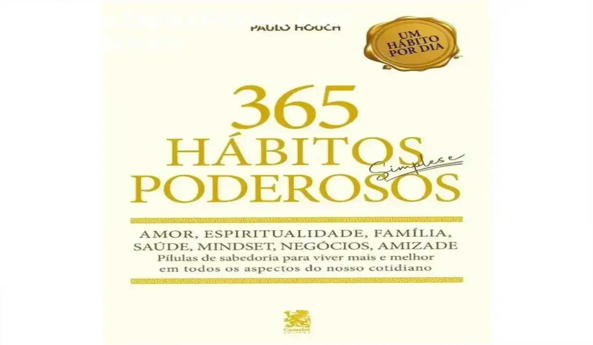 365 Hábitos Simples e Poderosos: Dossiê Completo de Análise 1 Capa do ebook 365 Hábitos Simples e Poderosos focado em alta performance