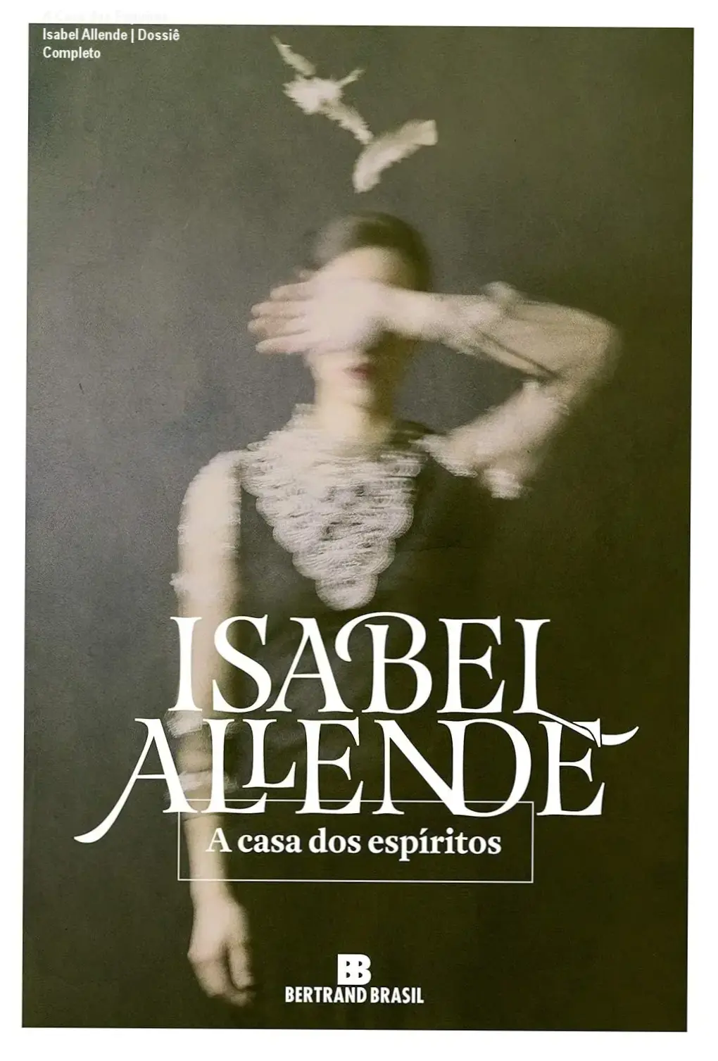 Capa do livro A Casa dos Espíritos de Isabel Allende representando o realismo mágico