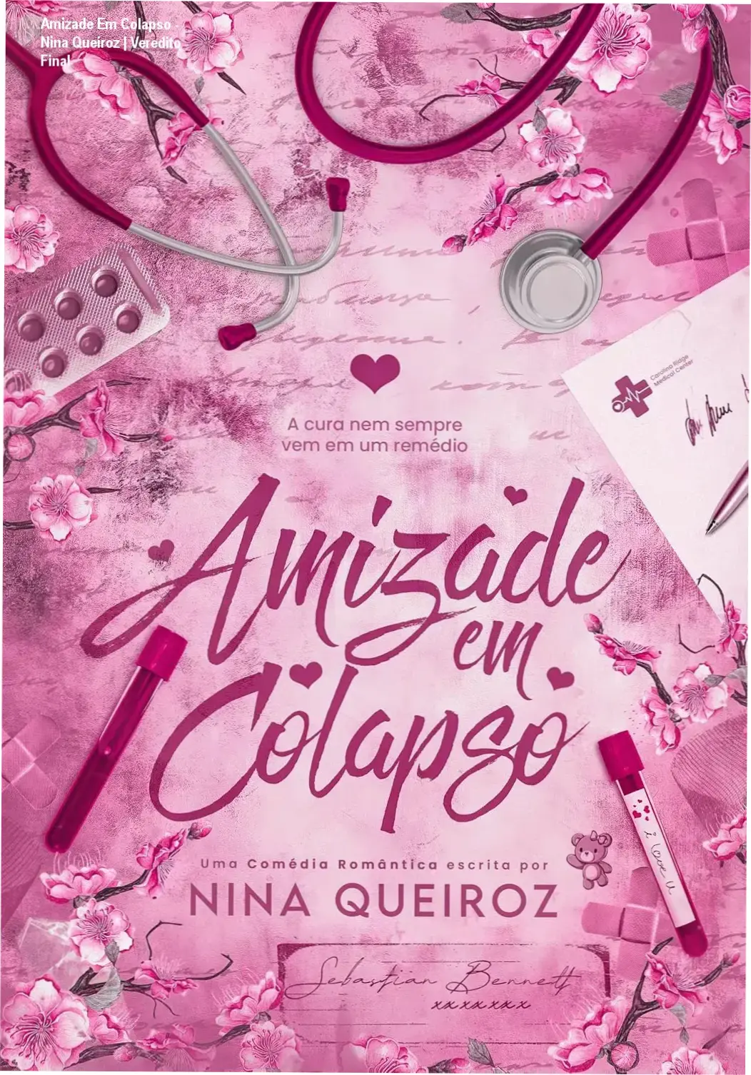Amizade Em Colapso - Nina Queiroz | Veredito Final 1 Capa do eBook Amizade Em Colapso de Nina Queiroz em um dispositivo de leitura digital