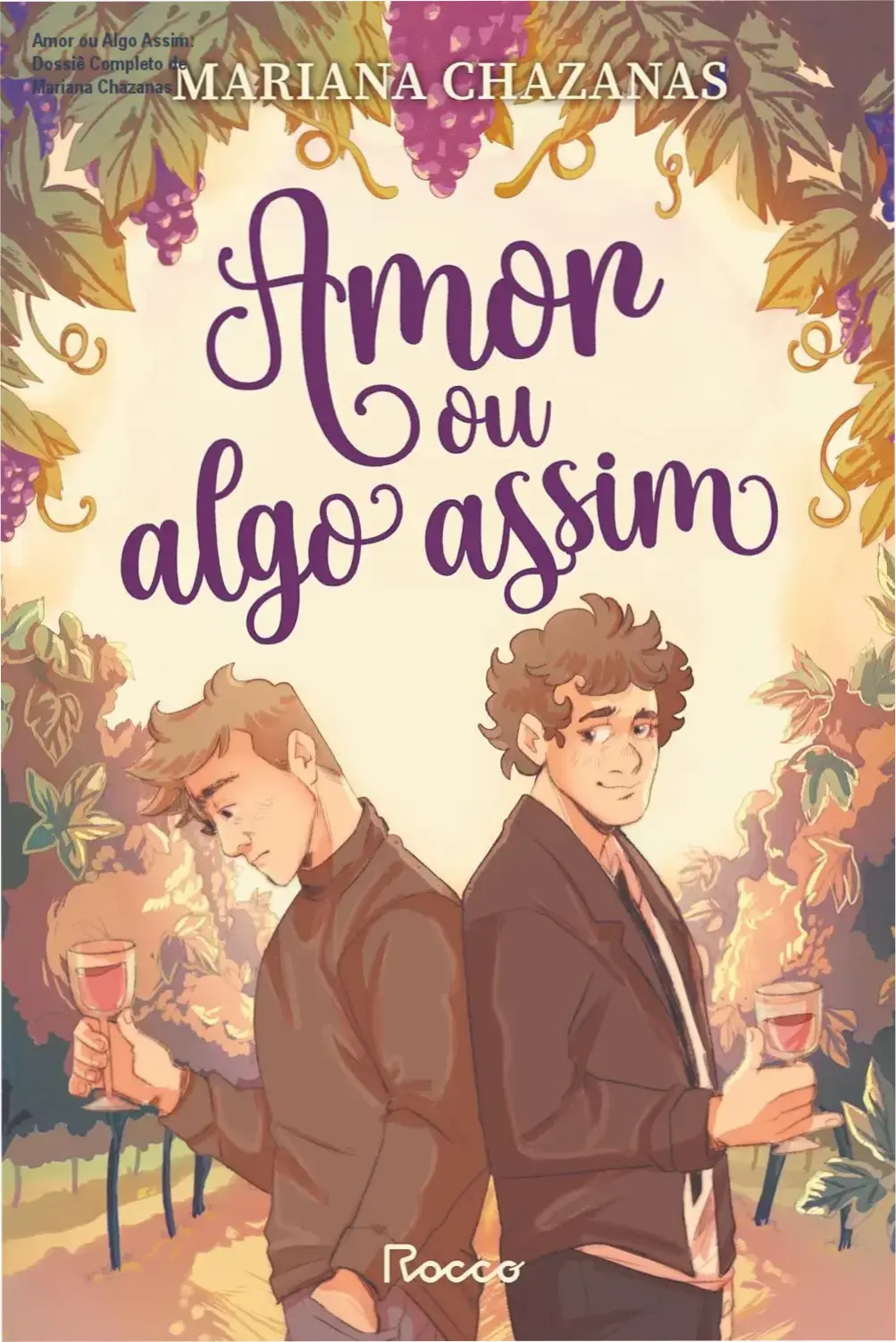 Amor ou Algo Assim: Dossiê Completo de Mariana Chazanas 1 Capa do livro Amor ou Algo Assim de Mariana Chazanas em formato digital Kindle