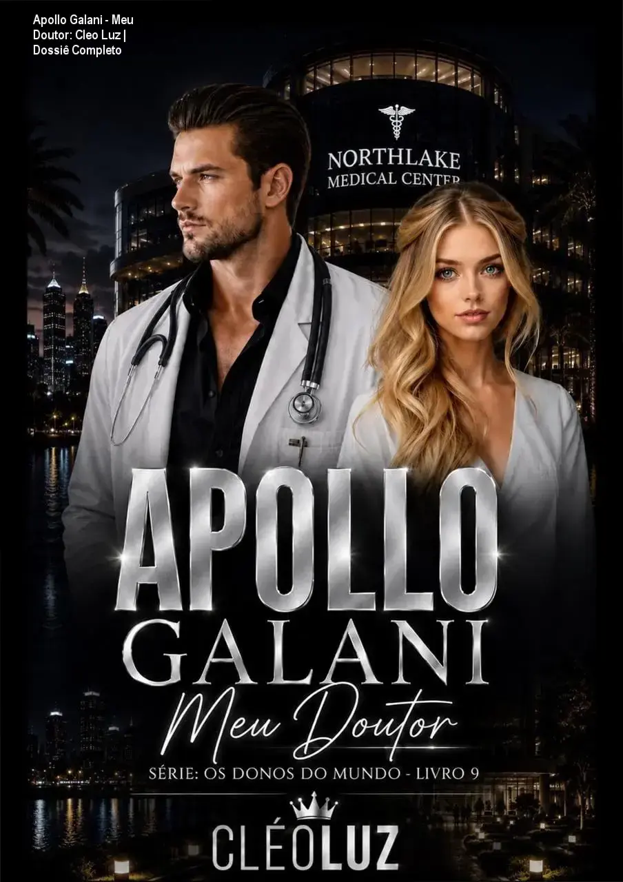 Capa do eBook Apollo Galani Meu Doutor da autora Cleo Luz série Os Donos do Mundo