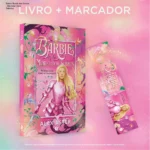 Capa do livro Barbie: Mundo dos Sonhos de Alex Aster com elementos mágicos