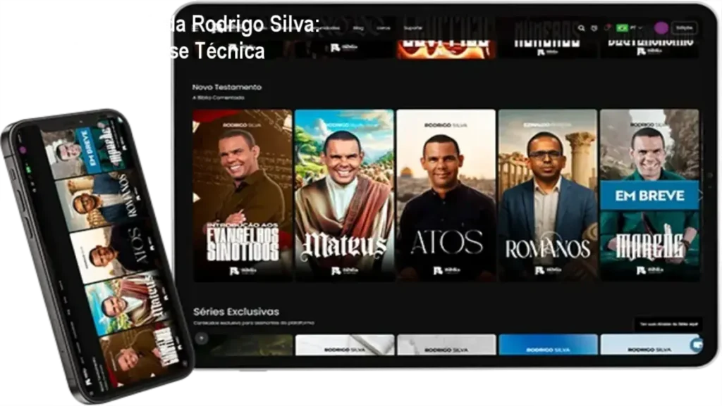Bíblia Comentada Rodrigo Silva: Visão Interna da Plataforma e App