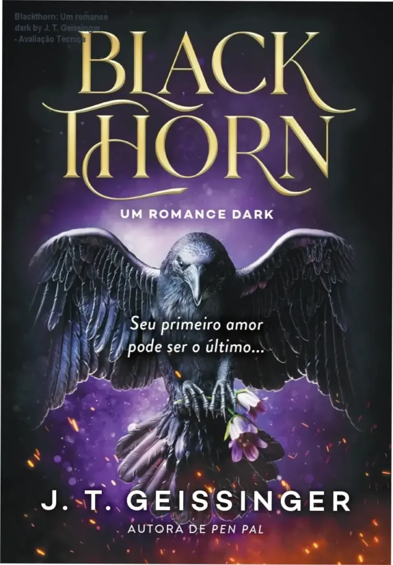 Capa do livro Blackthorn: Um romance dark - edição digital disponível