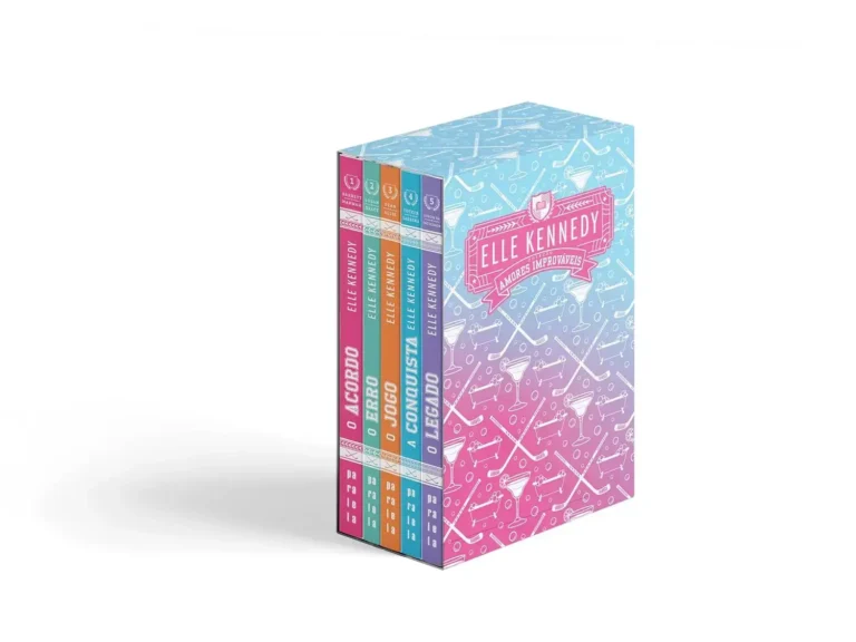 Coleção Box Amores Improváveis de Elle Kennedy com novas capas especiais